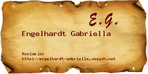 Engelhardt Gabriella névjegykártya